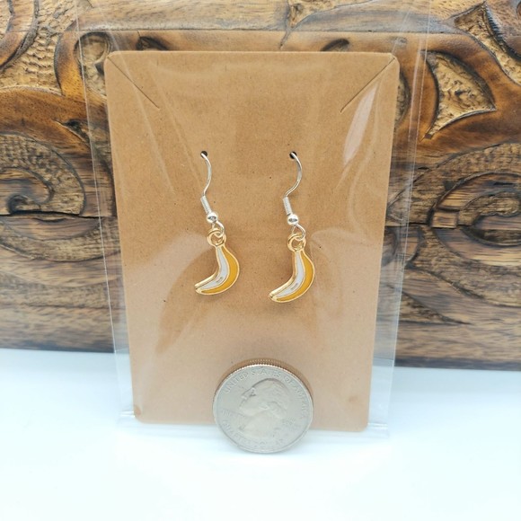Banana Earrings - Picture 2 of 2